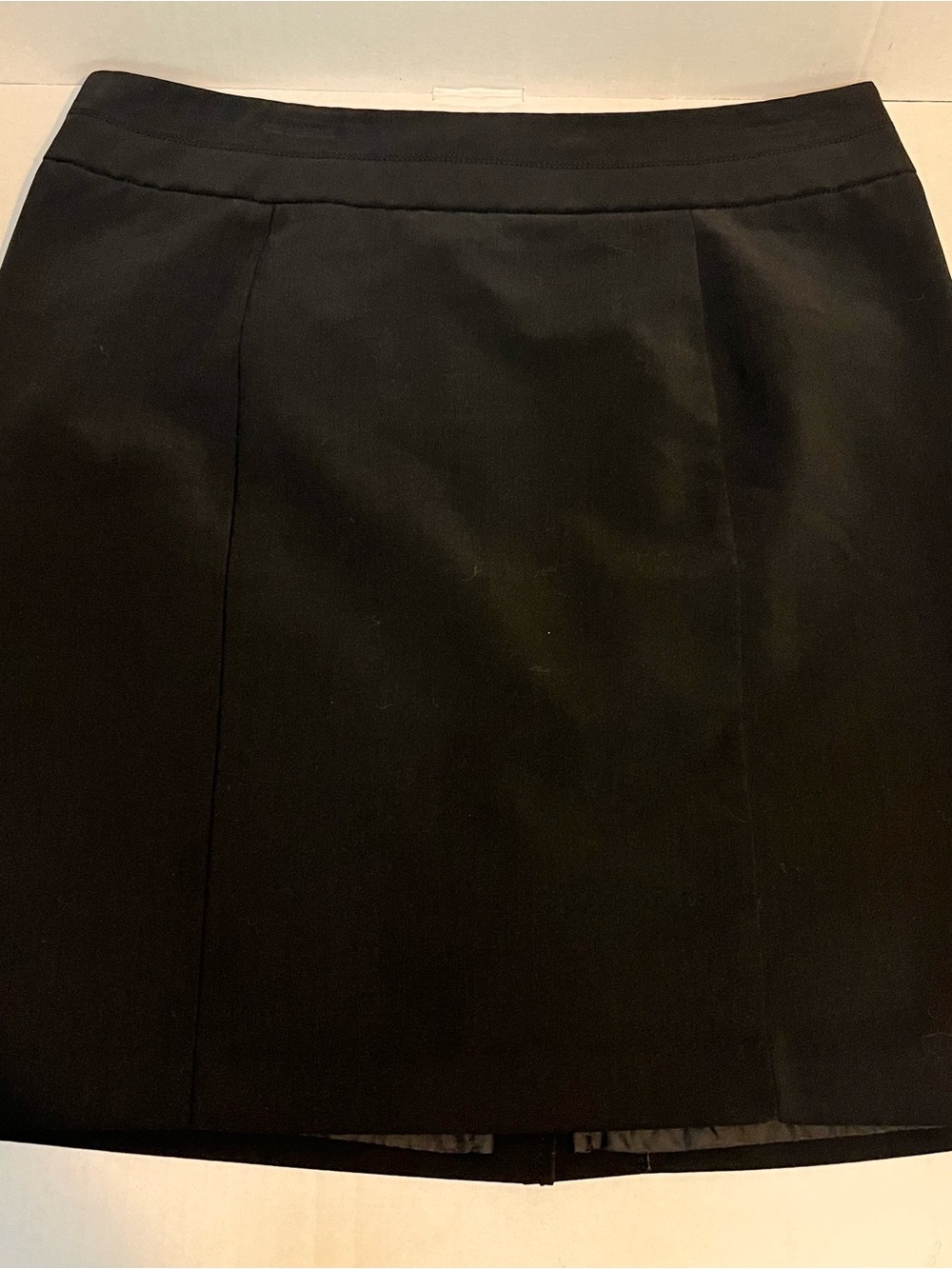 George Black Pencil Skirt with Front Seams